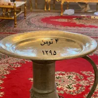 ظروف مسی قدمت سال ۱۲۶۳|کلکسیون اشیاء عتیقه|یزد, |دیوار