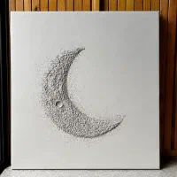 تابلو ماه برجسته