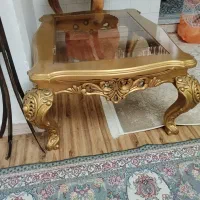 میز جلو مبلی تمام منبت