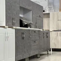 کابینت آماده ممبران ۶متری +سینک +هود وگاز ۵ شعله|مصالح و تجهیزات ساختمان|کرج, مصباح|دیوار