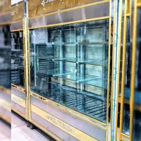 یخچال ایستاده ویترینی شش درب انباری دار