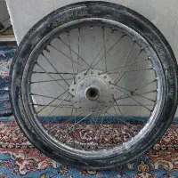 رینگ با لاستیک موتور
