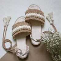 صندل مکرومه با رنگ دلخواه