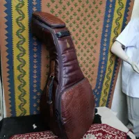 کیف عود چرم گاوی طبیعی