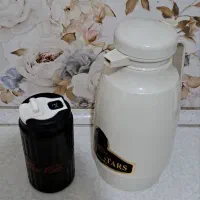 دو عدد فلاکس چای و آب