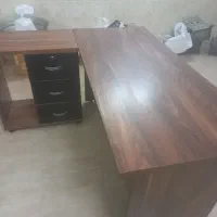 میز مدیریت همراه با صندلی|مبلمان اداری|یزد, |دیوار