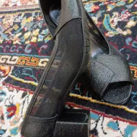 کفش مجلسی سایز 39 پاشنه 5سانت جنس ترک|کیف، کفش، کمربند|شوشتر, |دیوار