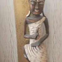 مجسمه برمودا چوبی|مجسمه، تندیس، ماکت|اهواز, کوی باهنر|دیوار