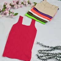 تاپ بافت طرح لوزی فقط ۹۹ تومان لباس زنانه