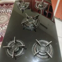 فروش گاز صفحه شیشه ای طرح فر فندک دار در حدنونو