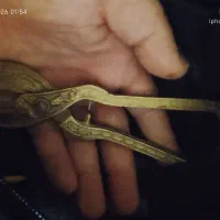 قیچی برنجی قدیمی