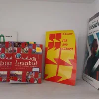 فروش کتابهای کاملا نو زبانهای خارجی|کتاب و مجله آموزشی|رشت, معلم|دیوار