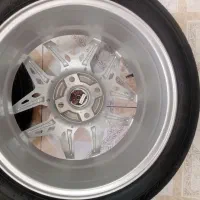 رینگ اسپرت bbs فورزا  با لاستیک 195.50.16|قطعات یدکی و لوازم جانبی|تبریز, |دیوار