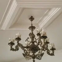 یک جفت لوستر آنتیک جنس برنج