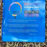 رینگ لایت ۲۲ اینچ ۵۶ سانتی rgb|دوربین عکاسی و فیلم‌برداری|بندرعباس, |دیوار
