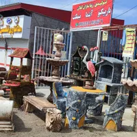 باربیکیو آبنما مدل کلبه ای تولیدی زیباسازان گیلان|مصالح و تجهیزات ساختمان|رشت, حومه رشت|دیوار