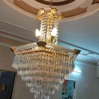 لوستر کریستال|لوستر و چراغ آویز|آمل, |دیوار