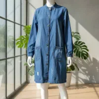 مانتو جین پاییزه