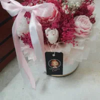 باکس گل شمعی ، گیفت شمع ،کیک شمعی