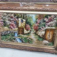 گالری فرش وتابلوفرش دسبافت سوری|فرش|خرم‌آباد, |دیوار