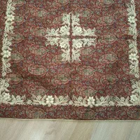 ترمه رومیزی سرمه دوزی شده|پرده، رانر، رومیزی|تبریز, |دیوار