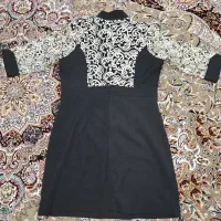 لباس مجلسی زنانه ، پیراهن کوتاه پیراهن کرپ مشکی|لباس|تهران, راه آهن|دیوار