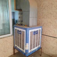 کولر آبی بالازن و کانال در حد نو