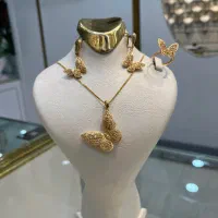 انواع نیم ست لوکس و شیک با اجرت کارگاهی|جواهرات|یزد, |دیوار