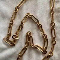 گردنبند طلای نو با فاکتور خرید ۵۴ سانت