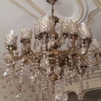 دوعدد لوستر برنز