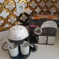 قهوه ساز با جعبه سطل زباله کفکیرملاقه ساعت