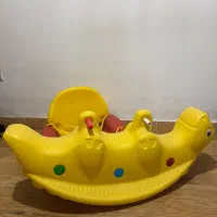 الاکلنگ پلاستیکی و تاب پلاستیکی|اسباب‌بازی بچه|صومعه‌سرا, |دیوار