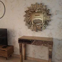 اینه و کنسول مدل خورشیدی|بوفه، ویترین، کنسول|اسلام‌شهر, شهرک واوان|دیوار