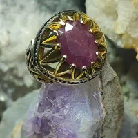انگشتر یاقوت سرخ افریقایی جواهری کد ۱۴۹۳|جواهرات|اصفهان, شیخ اشراق|دیوار
