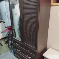 جا کفشی و کمد چوبی