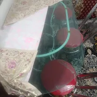 میز نهار خوری فلزی (فرفورژه)|میز و صندلی غذاخوری|طبس, |دیوار