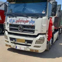 کشنده دانگ فنگ البرز تک ۹۲ با تریلی سه محور