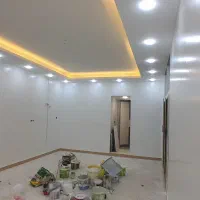 رنگ امیزی ساختمان و تعمیرات گچ کاری|خدمات پیشه و مهارت|اهواز, کوی آغاجاری|دیوار