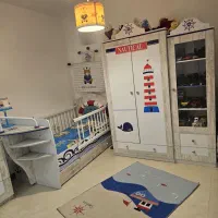 لوازم کامل اتاق خواب کودک ، درحد نو
