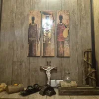 وسایل تزئینی و کاربردی چوبی و حصیری