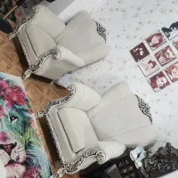 مبل ۷ نفره با میز عسلی ساده چوبی|مبلمان خانگی و میز عسلی|بروجرد, |دیوار