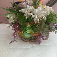 گلدان و گل|گل مصنوعی|سنندج, |دیوار