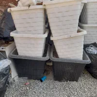 گلدان پلاستیکی