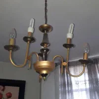 لوستر خراب تعمیری شکسته پنکه سقفی خراب