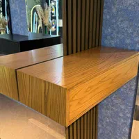 ست آینه قدی بکلایت نیم دایره ترمو وود و شلف دیواری|آینه|مشهد, کشف|دیوار