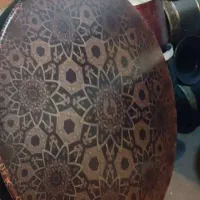 دف چهارفصل کمانه سفید/*|سازهای سنتی|شیراز, شاهچراغ|دیوار