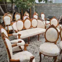 مبل نیو کلاسیک به دلیل تغییر شغل نصف قیمت|مبلمان خانگی و میز عسلی|رامسر, |دیوار