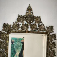 آینه ی فلزی بسیار شیک|آینه|نجف‌آباد, فرخی|دیوار