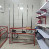 فروش ویترین و قفسه و رخت آویز|فروشگاه و مغازه|دهگلان, |دیوار