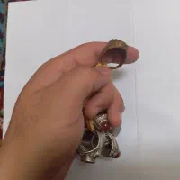 انگشترهای نقره عقیق دار|جواهرات|مشگین شهر, |دیوار